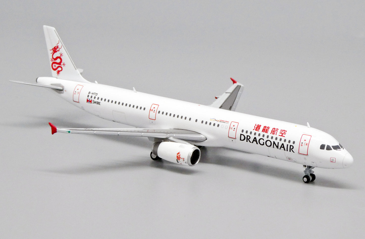 1:400 JC Wings Dragonair Airbus A321-200 B-HTD EW4321001