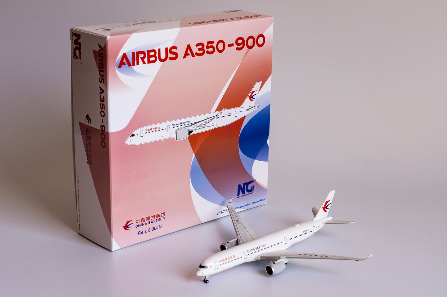 1:400 NG Models China Eastern Airbus A350-900 B-304N 39021