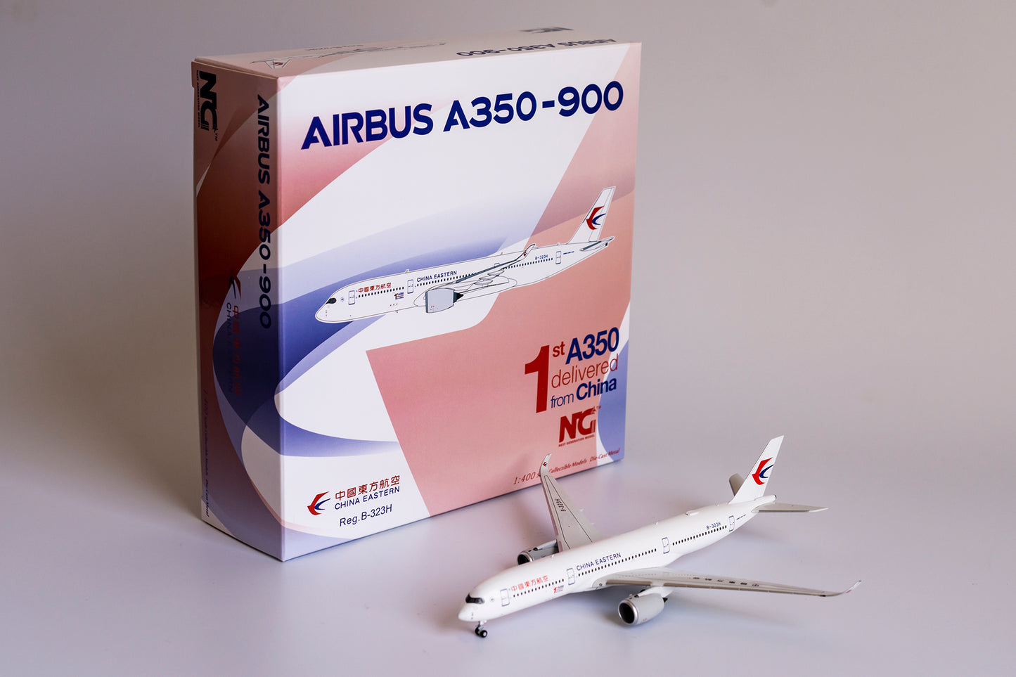 1:400 NG Models China Eastern Airlines Airbus A350-900 1st A350 delivered from China" B-323H NG39022