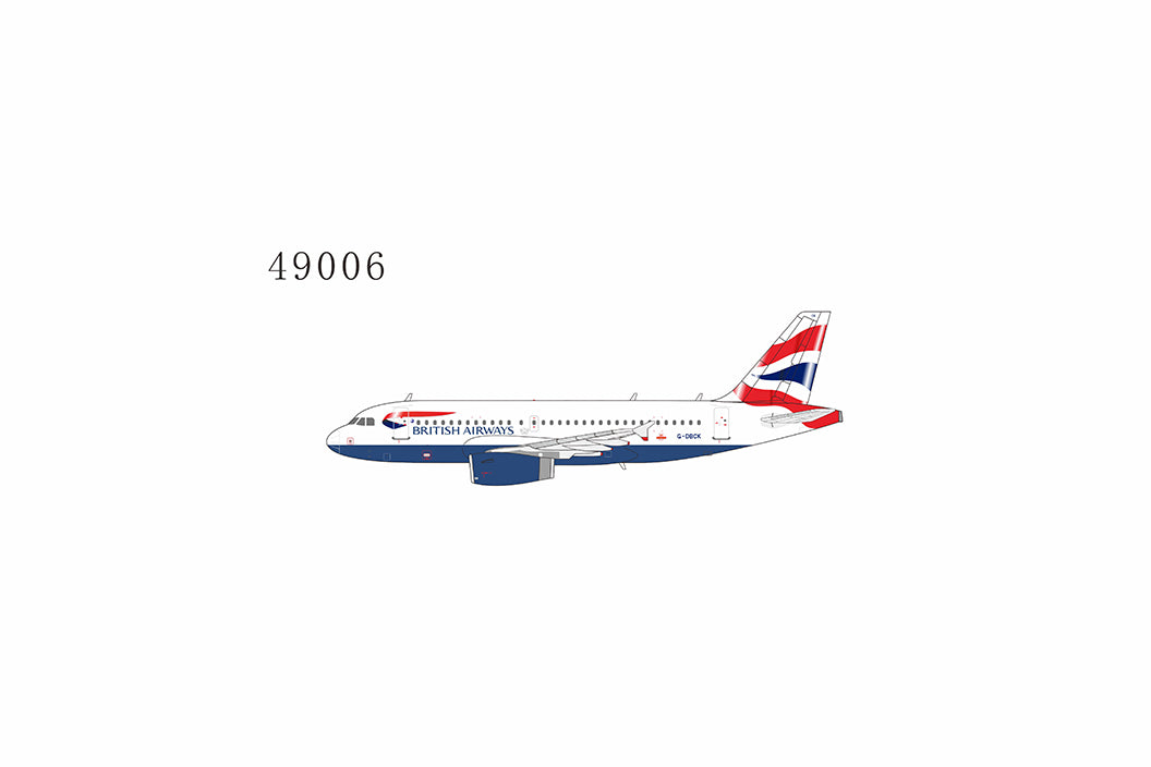 1:400 British Airways Airbus A319-100 "Union Jack" G-DBCK 49006