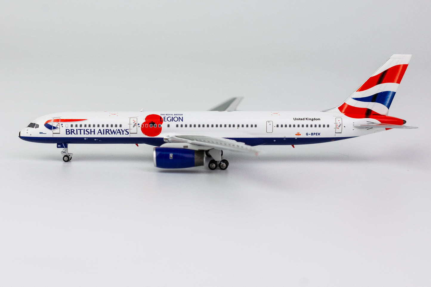 1:400 NG Models British Airways 757-200 "Pause To Remember" G-BPEK 53158