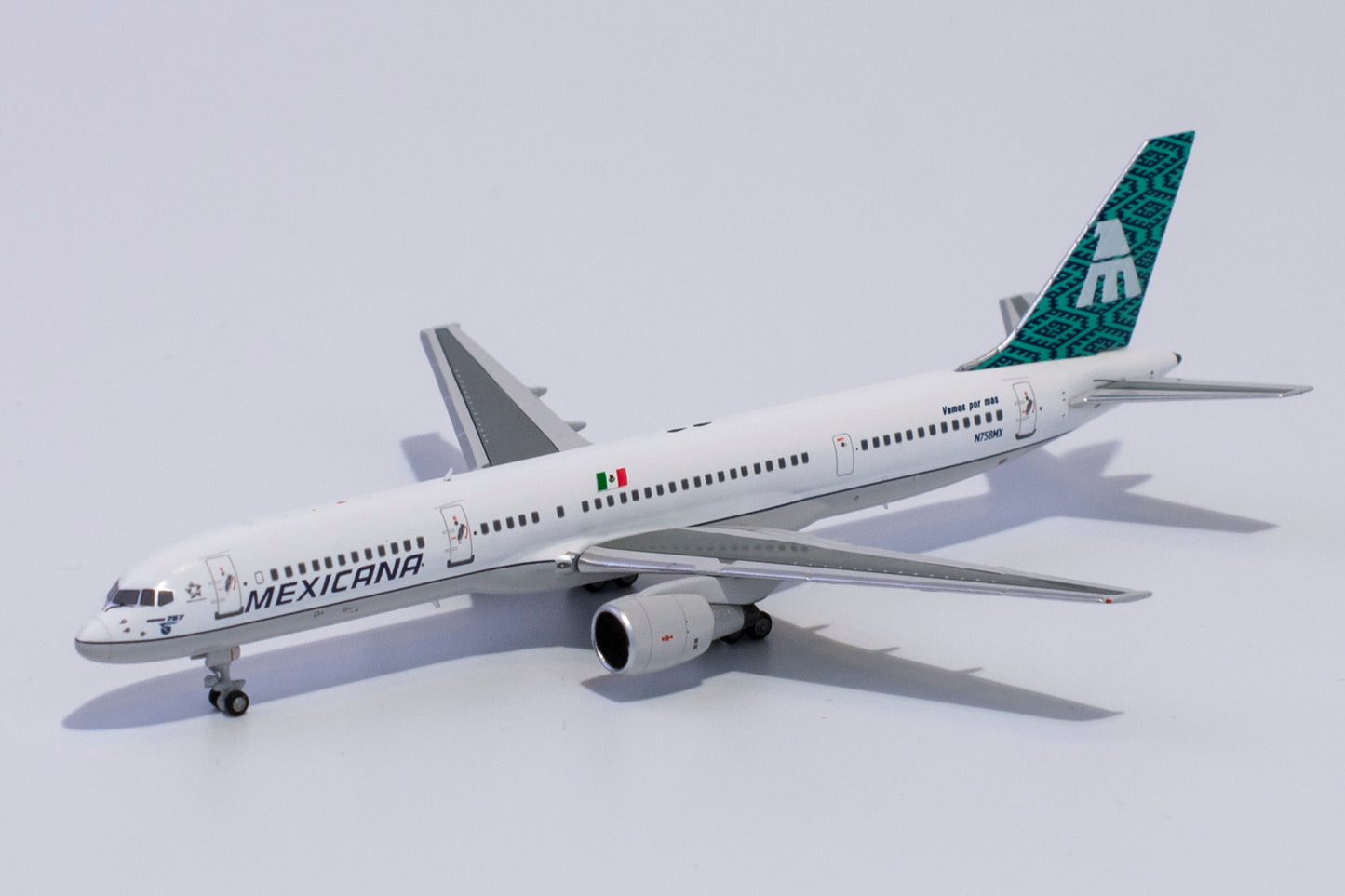 1:400 NG Models Mexicana Boeing 757-200 "New Colors" N758MX NG53162