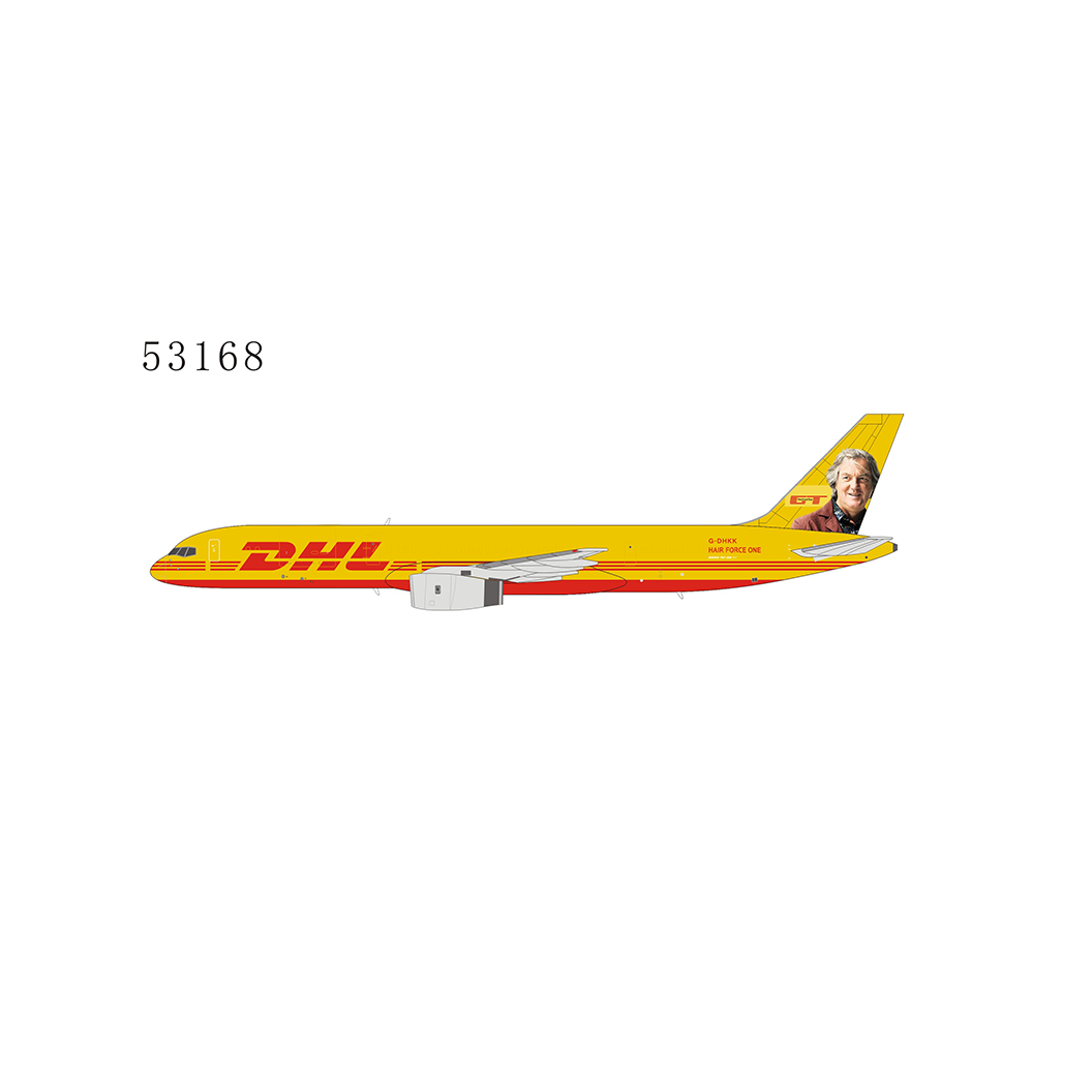 1:400 NG Models DHL Aviation Boeing 757-200 "James May" G-DHKK NG53168