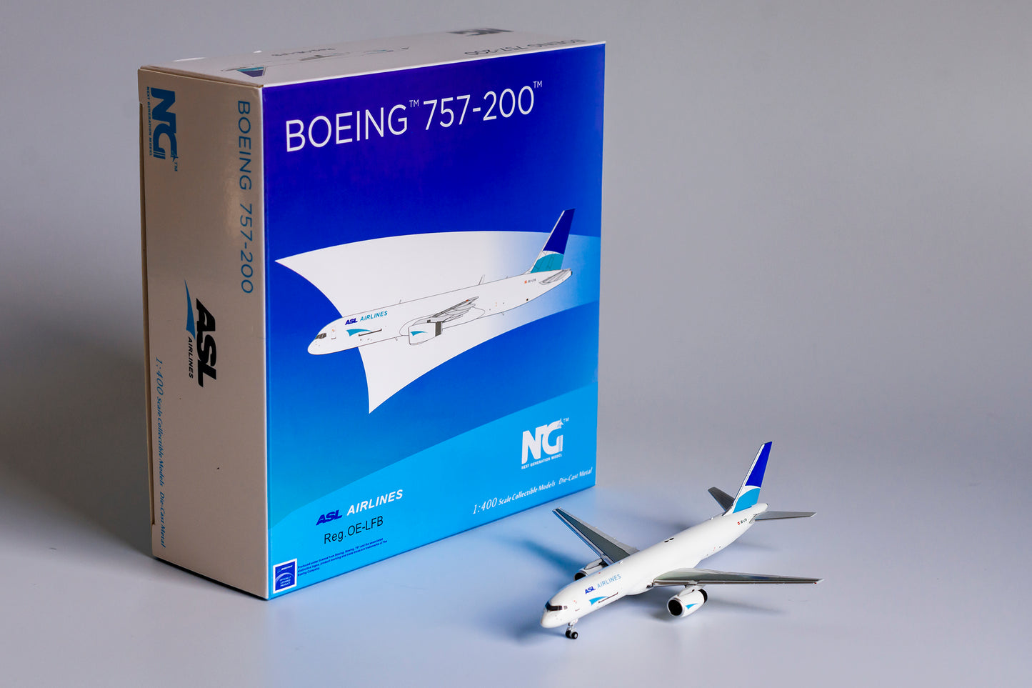 1:400 NG Models ASL Airlines Boeing 757-200 OE-LFB NG53172