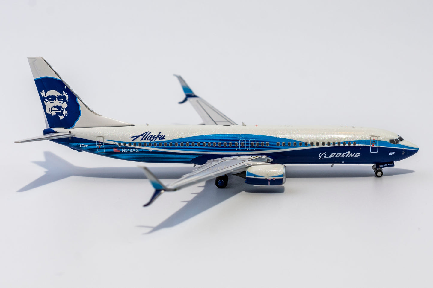 1:400 NG Models Alaska Airlines 737-800 "Spirit of Seattle" N512AS NG58095