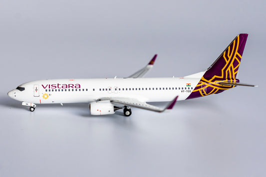 1:400 NG Models Vistara Airlines Boeing 737-800 VT-TGG NG58105