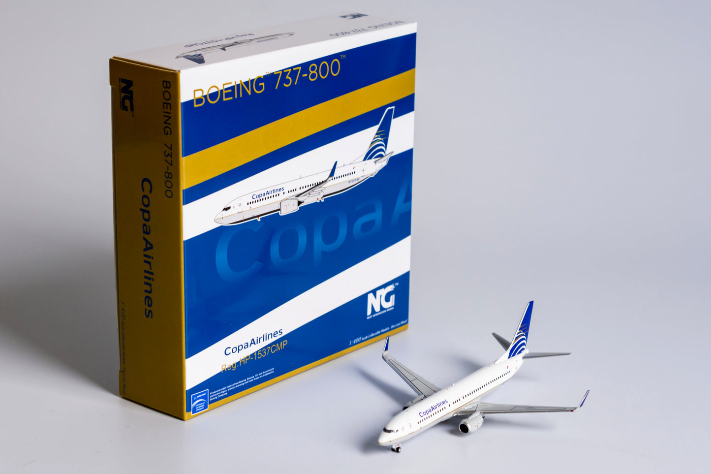 1:400 NG Models Copa Airlines Boeing 737-800 HP-1537CMP NG58107