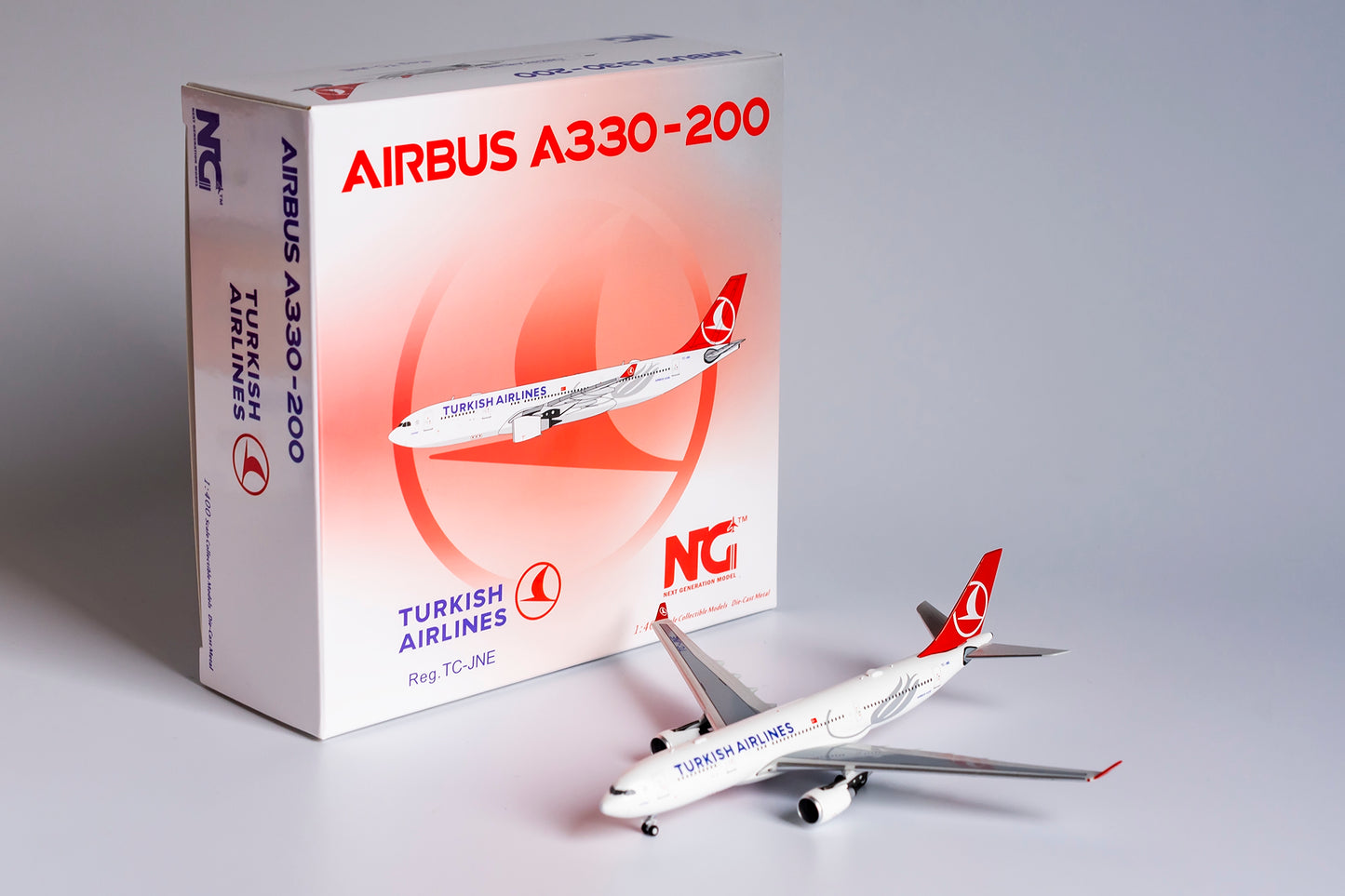 1:400 NG Models Turkish Airlines Airbus A330-200 TC-JNE NG61033