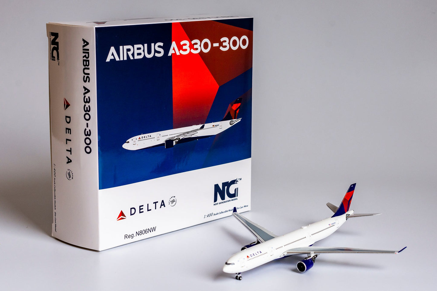 1:400 NG Models Delta Air Lines Airbus A330-300 N806NW NG62021