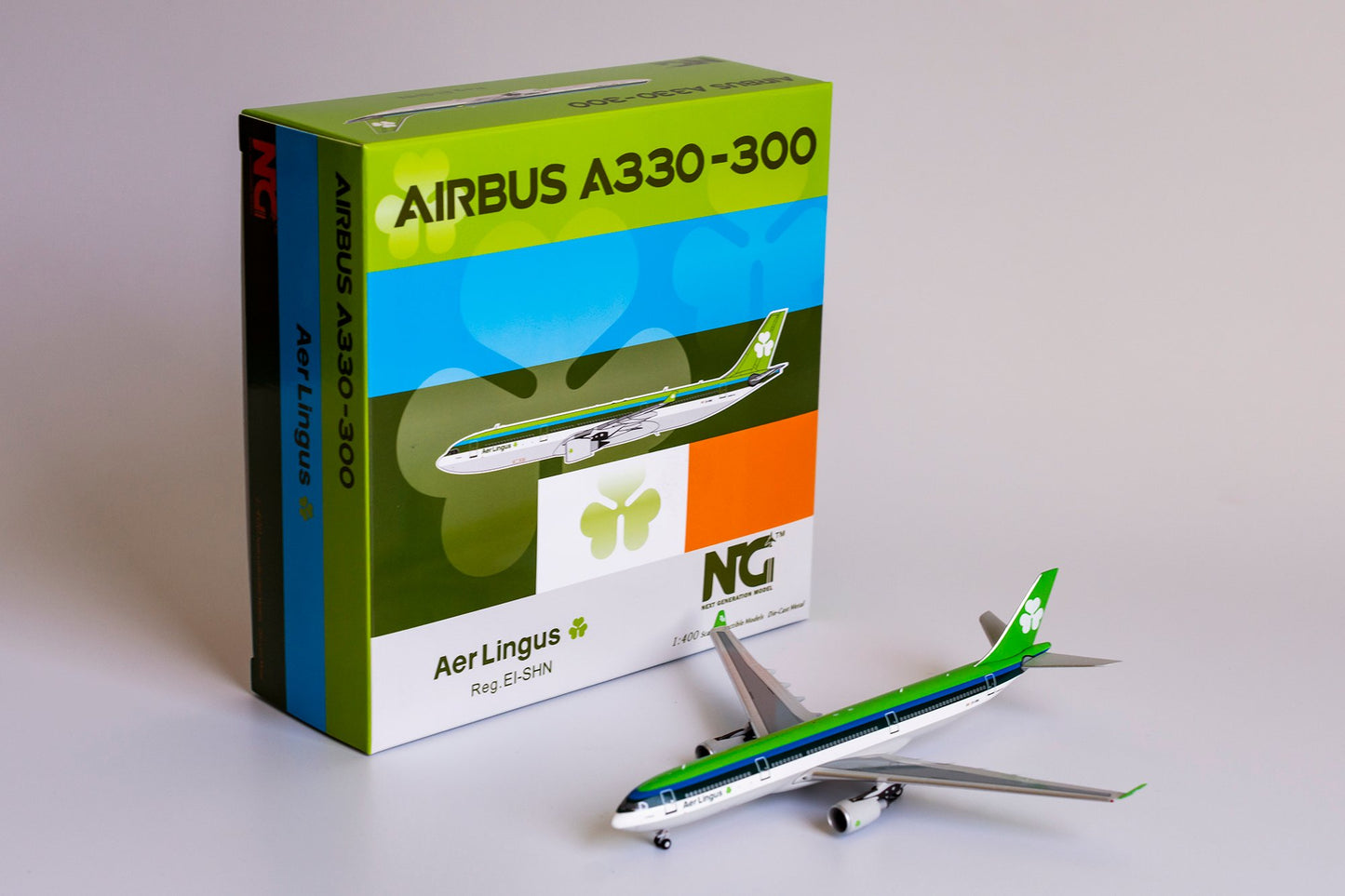 1:400 NG Models Aer Lingus Airbus A330-300 "Delivery Livery" EI-SHN NG62027