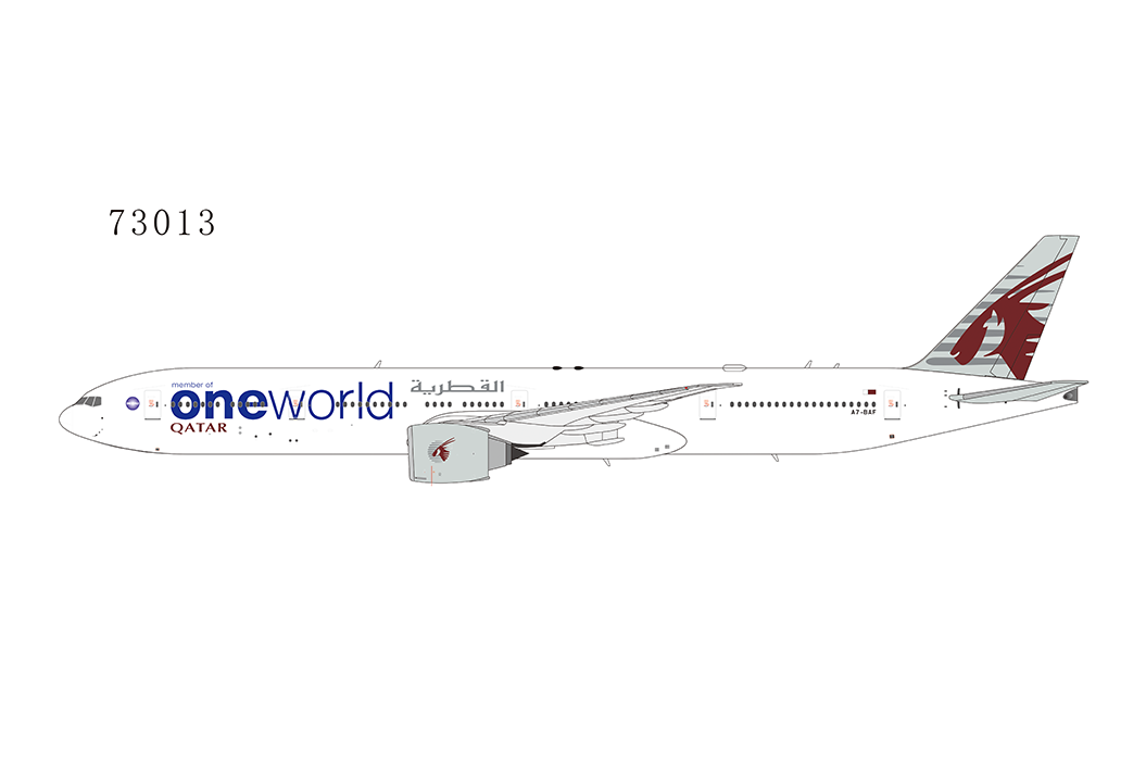 1:400 NG Models Qatar Airways Boeing 777-300ER "One World" A7-BAF NG73013