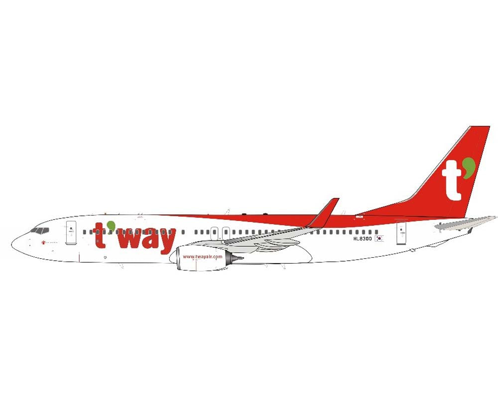 JFox JF-737-8-034 T'Way 737-800