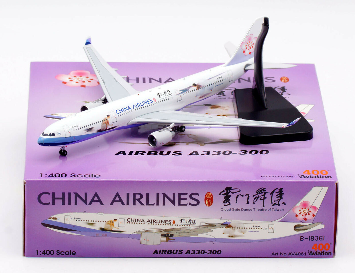 1:400 Aviation400 China Airlines Airbus A330-302 "Special Livery" B-18361 AV4061