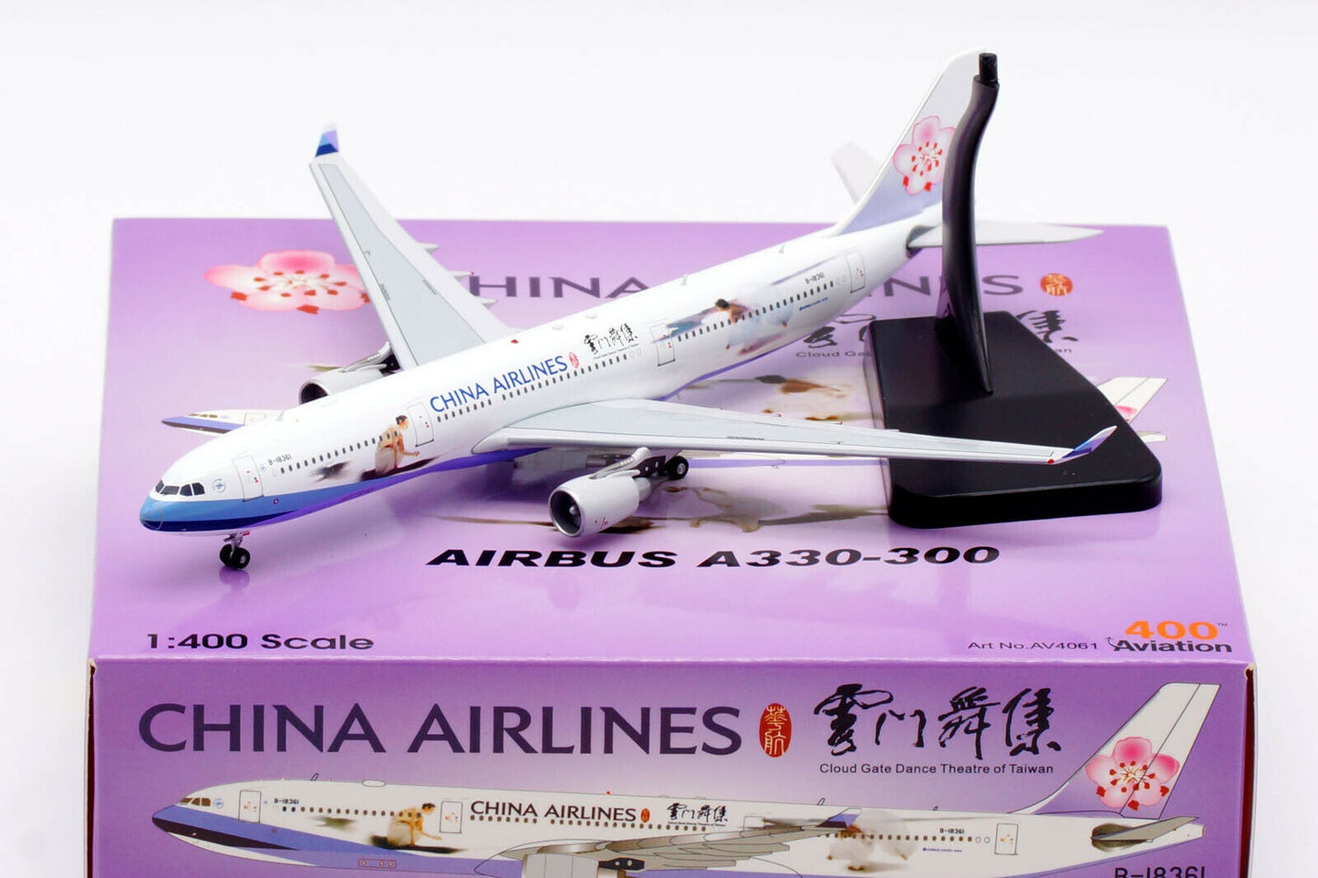 1:400 Aviation400 China Airlines Airbus A330-302 "Special Livery" B-18361 AV4061