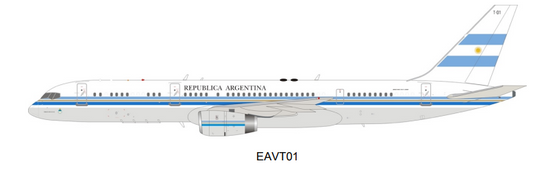 El Aviador200 EAVT01 1:200 Argentina Air Force Boeing 757-23A T-01
