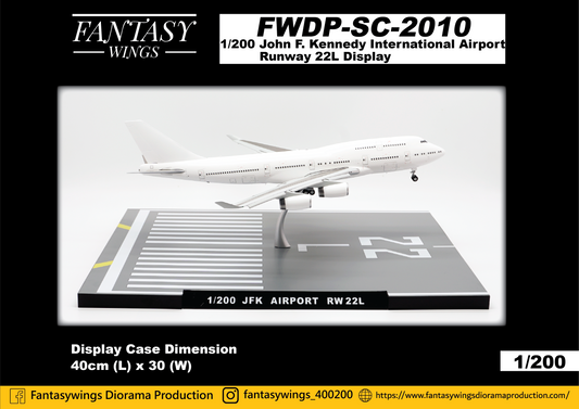 1:200 Fantasy Wings Runway Display "John F. Kennedy Airport" FWDP-SC-2010