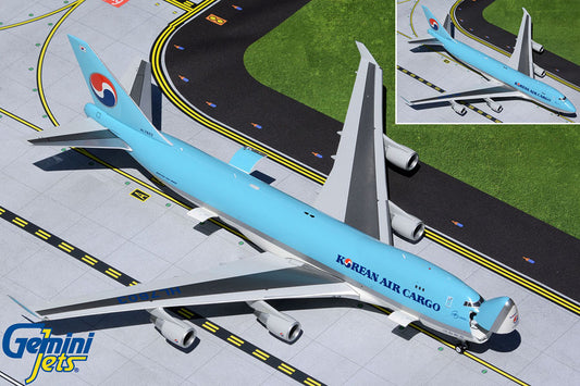 1:200 Gemini Jets Korean Air Cargo 747-400 "Interactive Series" HL7603 G2KAL930