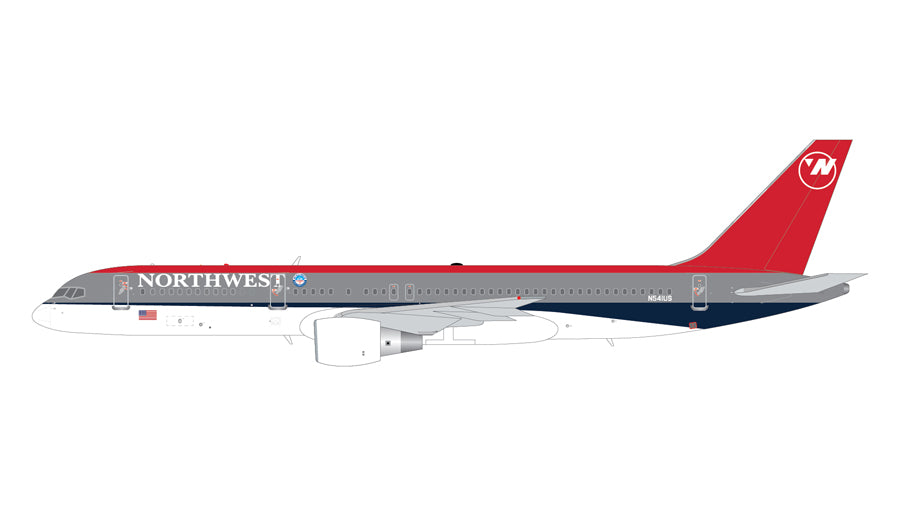 1:200 Gemini Jets Northwest Airlines Boeing 757-200 "Bowling Shoe" N541US G2NWA965
