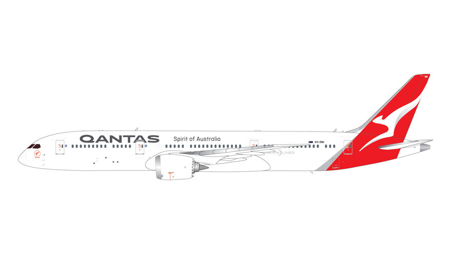 1:200 Gemini Jets Qantas Airlines Boeing 787-9 Dreamliner VH-ZNK G2QFA983