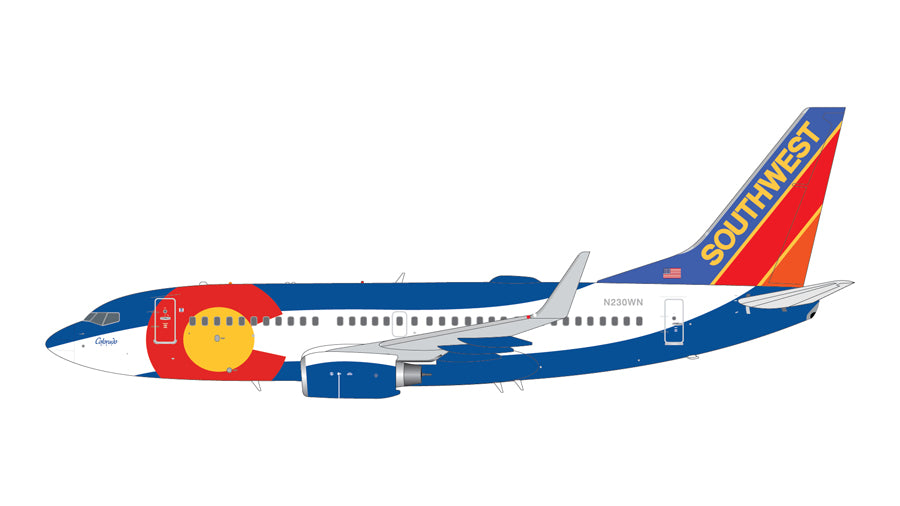 1:200 Gemini Jets Southwest Airlines Boeing 737-700 "Colorado One" N230WN G2SWA460