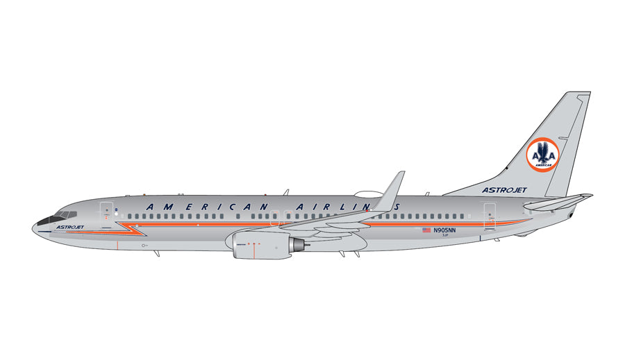 1:400 Gemini Jets American Airlines Boeing 737-800 "Astro Jet" N905AN GJAAL1973