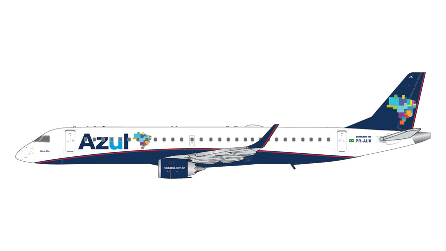 1:400 Gemini Jets Azul Airlines Embraer E-190 PR-AUK GJAZU1252