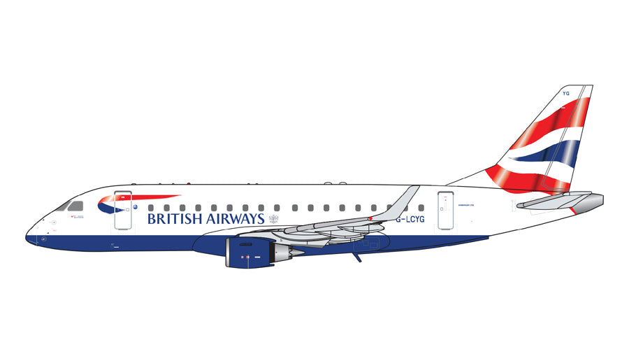 1:400 Gemini Jets British Airways Cityflyer Embraer E-170 G-LCYG GJBAW1517