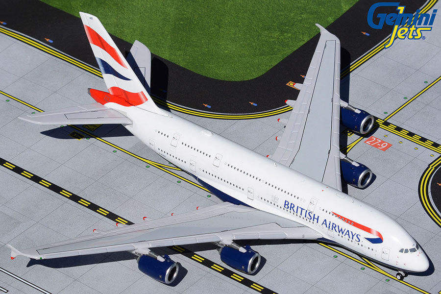 1:400 Gemini Jets British Airways Airbus A380-800 G-XLED GJBAW1932