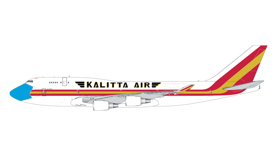 1:400 Gemini Jets Kalitta Air Boeing 747-400F N744CK GJCKS1999