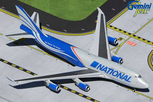 1:400 Gemini Jets National Airlines Boeing 747-400BCF N952CA GJNCR2016