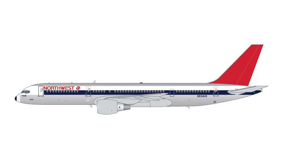 1:400 Gemini Jets Northwest Airlines Boeing 757-200 N534US GJNWA1980