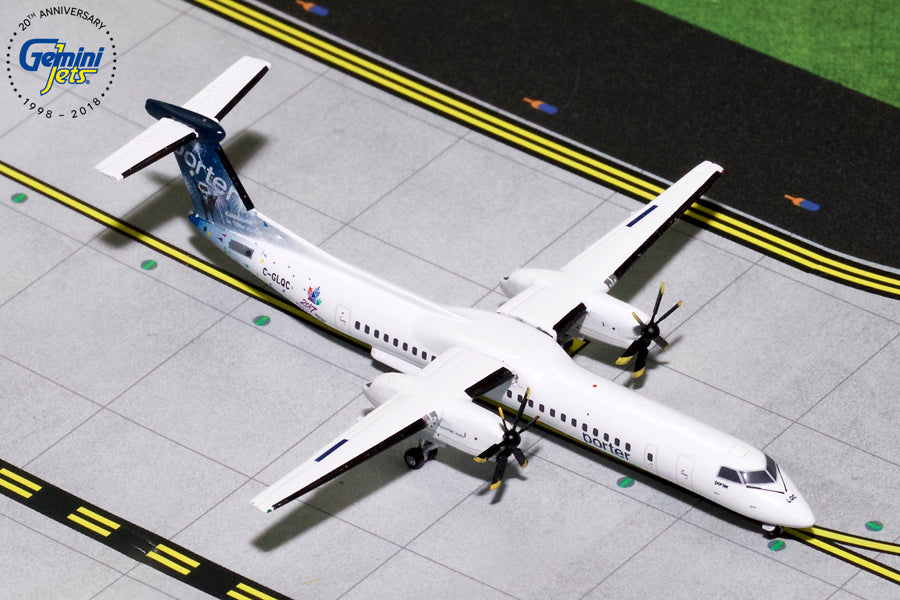 1:400 Gemini Jets Porter Airlines Bombardier Dash-8 Q400 "Celebrating Canada's 150th" C-GLQC GJPOE1519