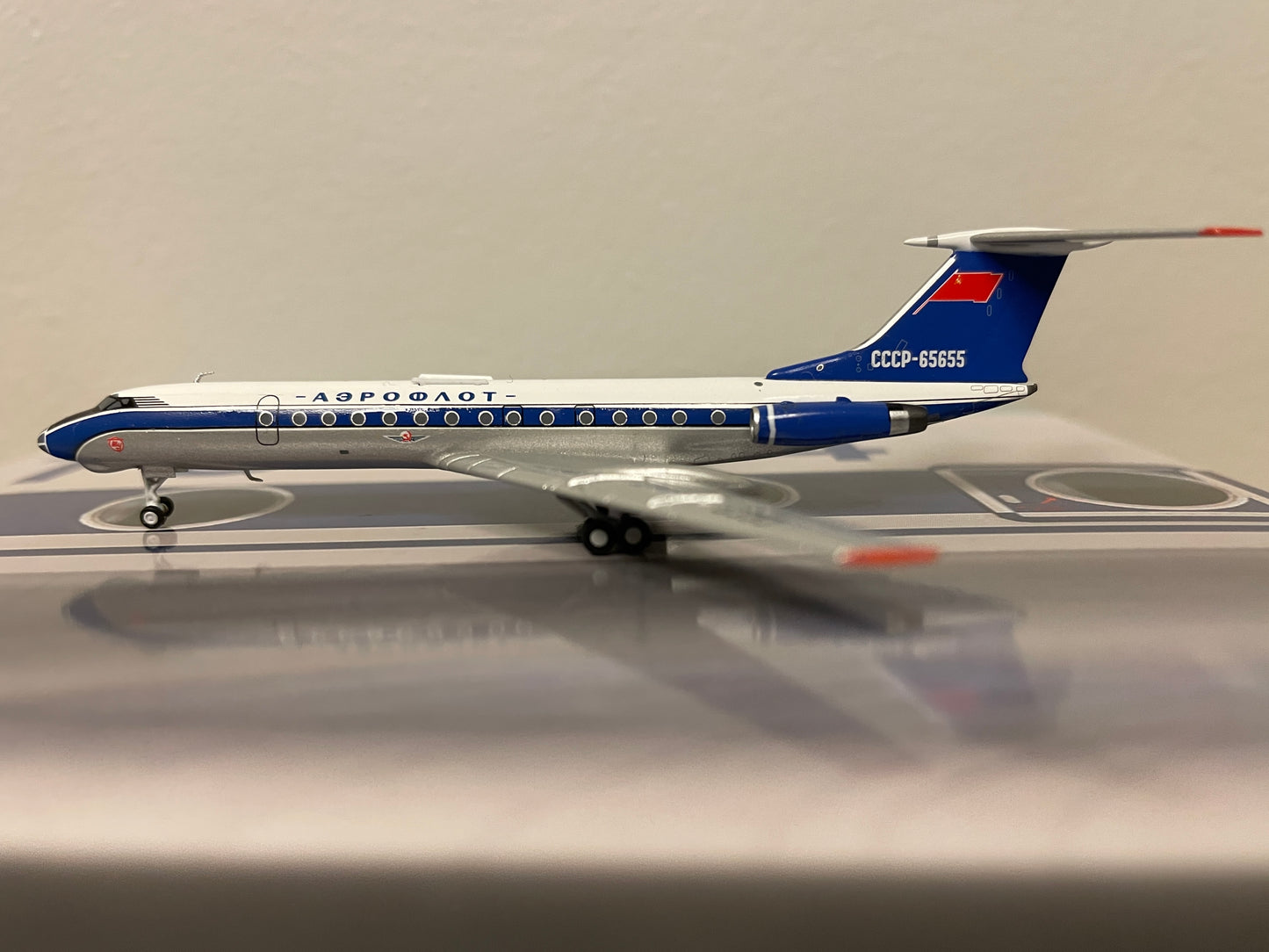 1:400 Panda Models Aeroflot Tupolev Tu-134 CCCP-65655 PM202006