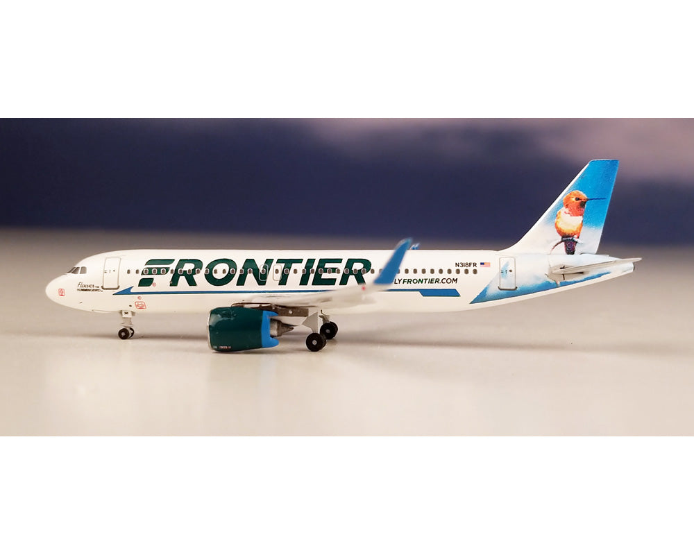 1:400 Aeroclassics Frontier Airlines A320neo N318FR AC419295