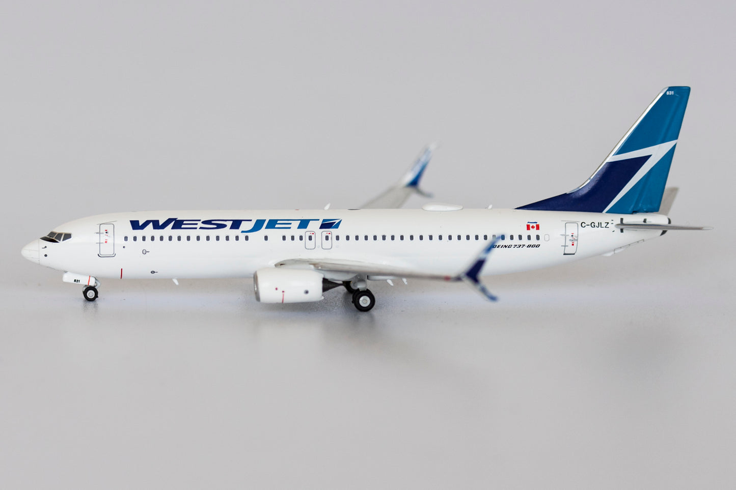 1:400 NG Models WestJet 737-800 (Split Scimitars) C-GJLZ 58086