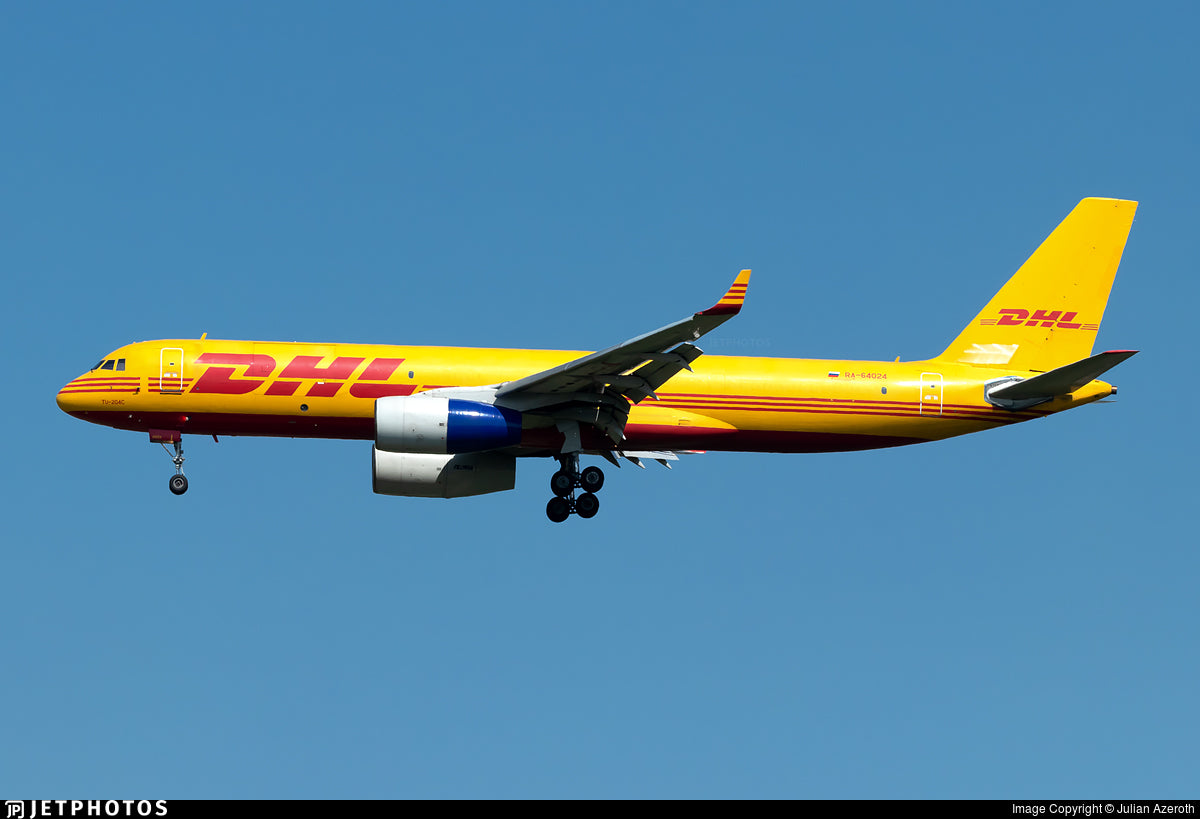 1:400 NG Models DHL Aviation TU-204-100C (Aviastar-Tu Air Company) RA-64024 NG40005