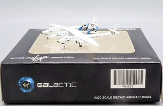 1:400 JC Wings Virgin Galactic White Knight II N348MS "New Livery" VG4002 scale