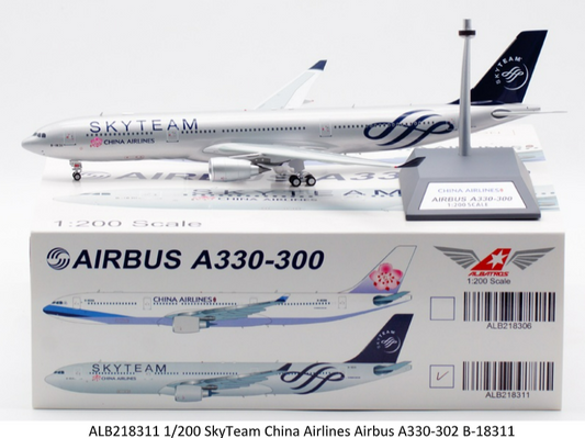 Aviation200 ALB218311 SkyTeam China Airlines Airbus A330-202