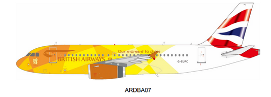 ARD200 ARDBA07 British Airways Airbus A319-131