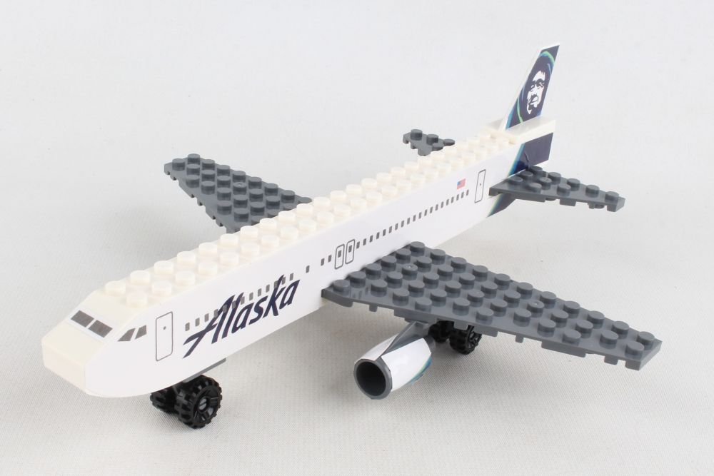 Alaska Airlines Construction "New Livery" Toy