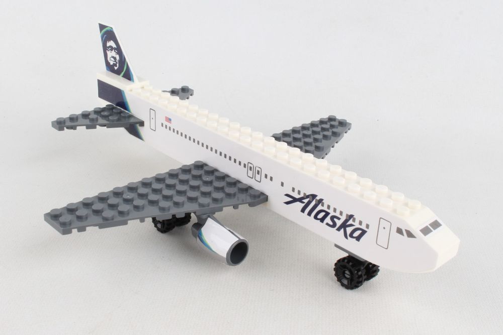 Alaska Airlines Construction "New Livery" Toy