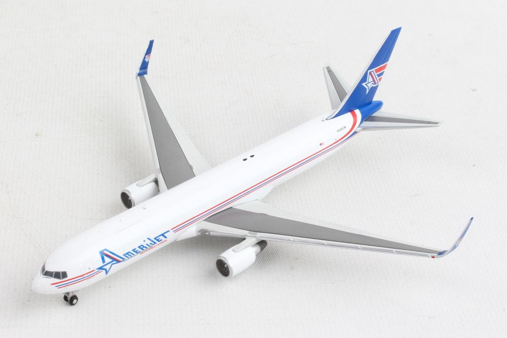 1:400 Gemini Jets Amerijet Boeing 767-300F N349CM GJAJT1969