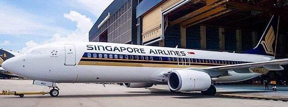 1:400 JC Wings Singapore Airlines 737-800 9V-MGA EW4738011
