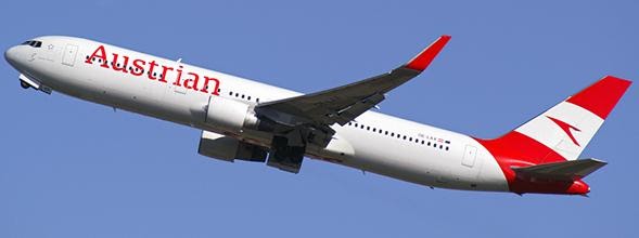 1:400 JC Wings Austrian Airlines Boeing 767-300ER "New Colors" OE-LAX XX4171