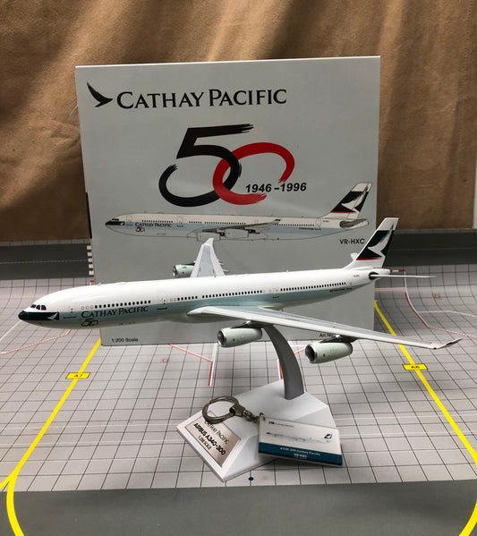 White Box Models WB-A340-3-012 1:200 Cathay Pacific Airbus A340-313