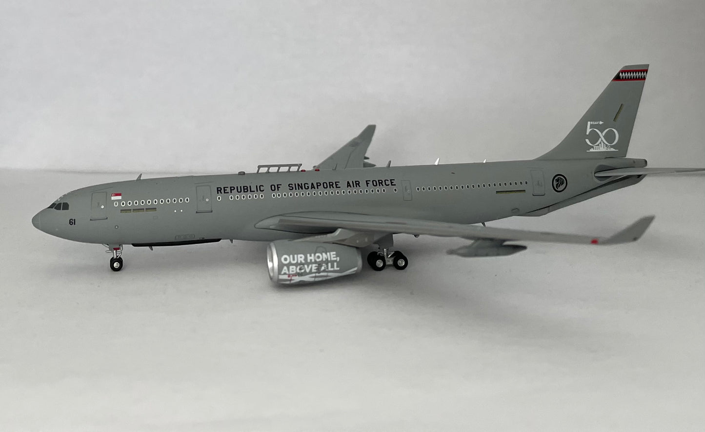 1:400 Aviation400 Singapore Air Force Airbus A330-243MRTT 761 "Our Home, Above All" 761 AV4MRTTRSAF50