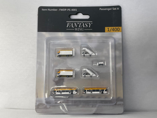 1:400 Fantasy Wings Passenger Ground Service Equipment Set FWDP-PS-4001