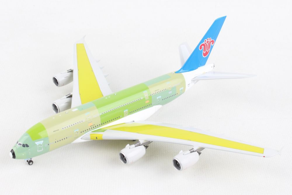 1:400 Phoenix Models China Southern Airbus A380-800 "Bare Metal"  F-WWAM PH411671
