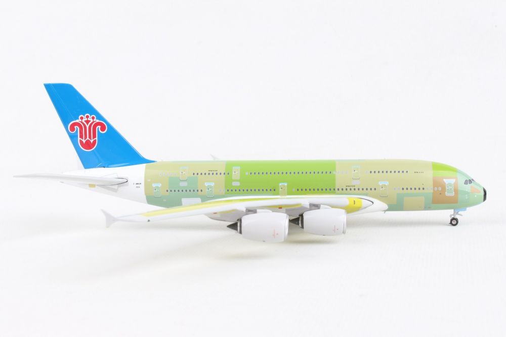 1:400 Phoenix Models China Southern Airbus A380-800 "Bare Metal"  F-WWAM PH411671