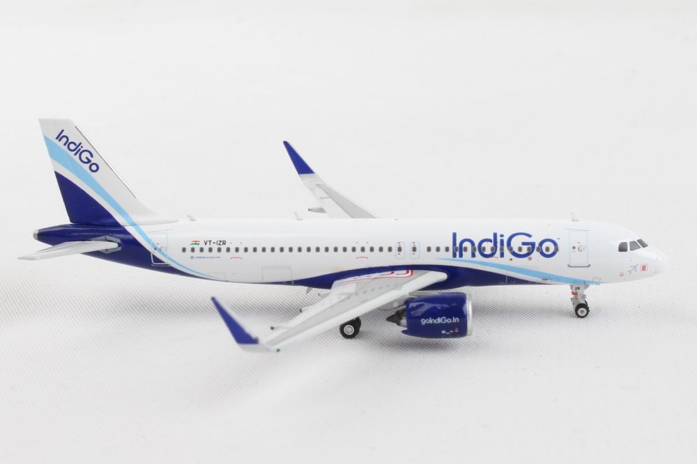 1:400 Phoenix Models Indigo Airlines Airbus A320neo VT-IZR 11676